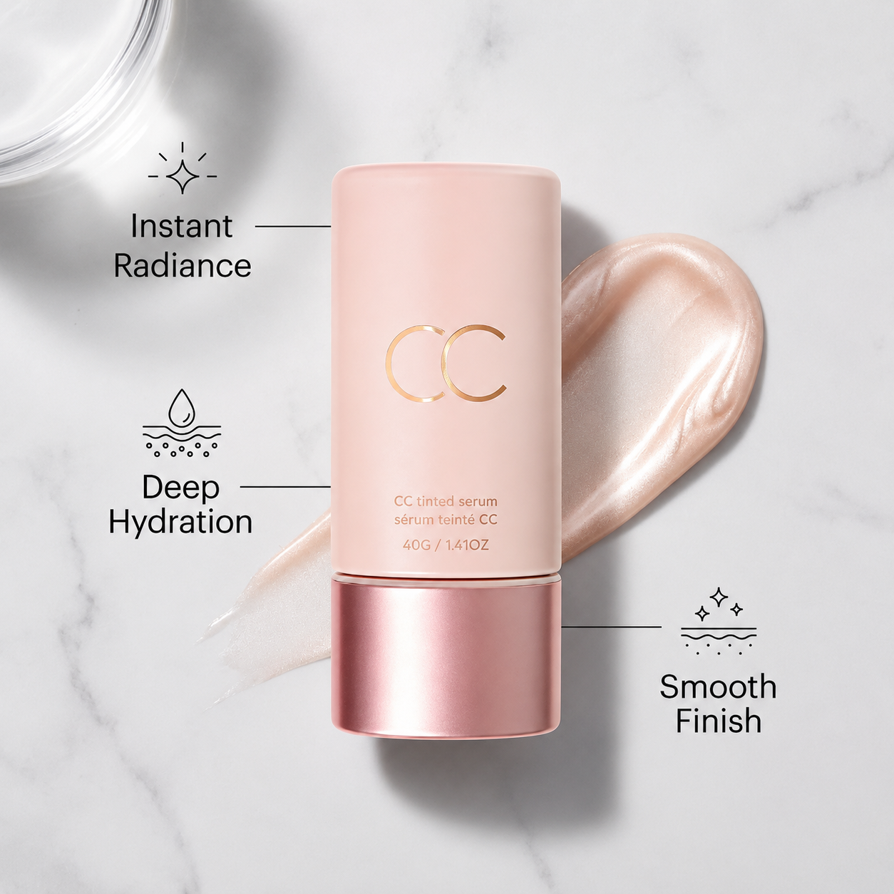 Genueyser™ CC color-correcting tinted serum