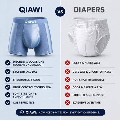 2026 UPGRADED - 60% OFF 💎 QIAWI™ Premium Leakproof Bamboo Ice Silk Boxer