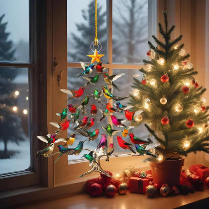 🐦🎄Hummingbird Christmas Ornament💠