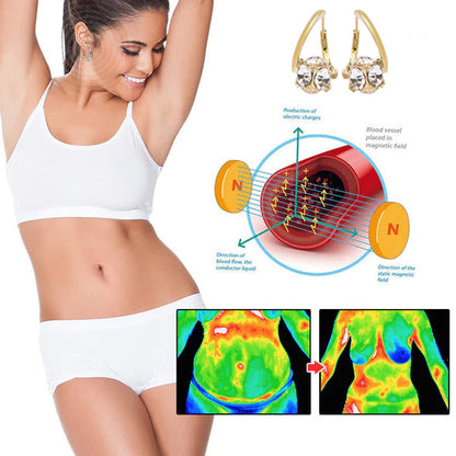 （🔥LAST DAY SALE-80% OFF) Histone™ lymphatic MagneTherapy Germanium Earrings