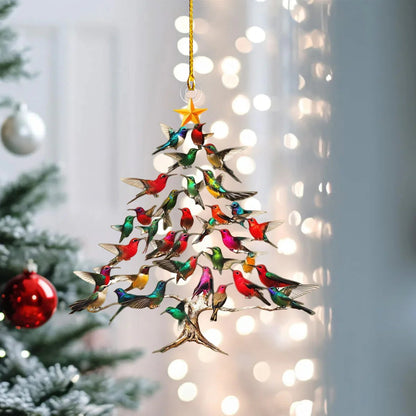 🐦🎄Hummingbird Christmas Ornament💠