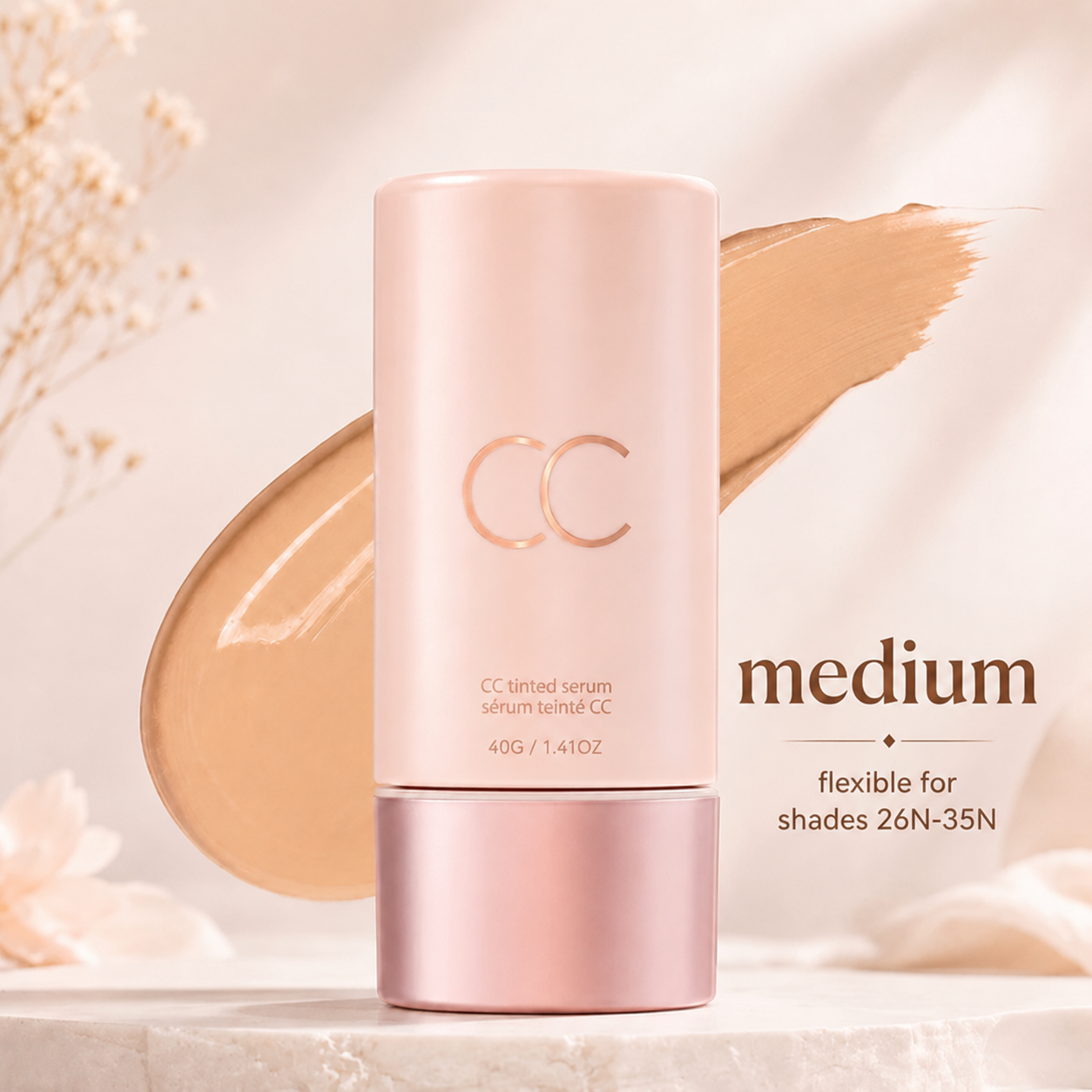 Genueyser™ CC color-correcting tinted serum