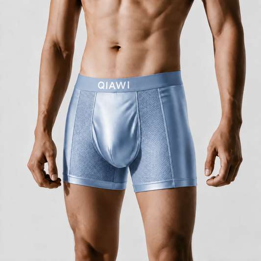 2026 UPGRADED - 60% OFF 💎 QIAWI™ Premium Leakproof Bamboo Ice Silk Boxer