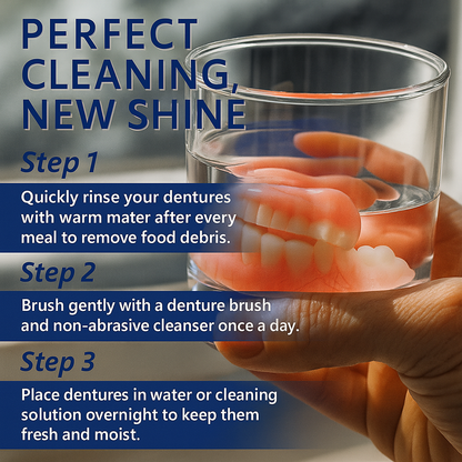 🦷NESLEMY™🦷 Natural Fit Full Denture Set（✅ Clinically backed comfort-fit dentures — Trusted for all-day comfort.）