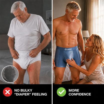 2026 UPGRADED - 60% OFF 💎 QIAWI™ Premium Leakproof Bamboo Ice Silk Boxer
